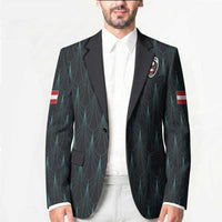 Custom World Football 2026 Austria Blazer Das Team Eagle Wing Style