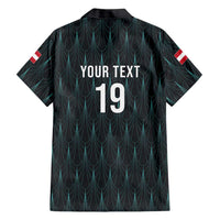 Custom World Football 2026 Austria Hawaiian Shirt Das Team Eagle Wing Style