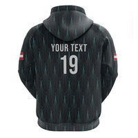 Custom World Football 2026 Austria Hoodie Das Team Eagle Wing Style