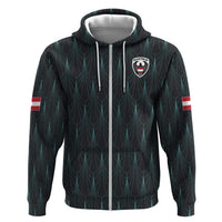 Custom World Football 2026 Austria Hoodie Das Team Eagle Wing Style