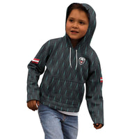 Custom World Football 2026 Austria Kid Hoodie Das Team Eagle Wing Style