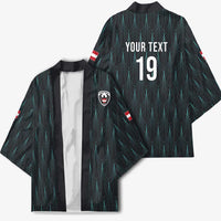 Custom World Football 2026 Austria Kimono Das Team Eagle Wing Style