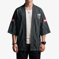 Custom World Football 2026 Austria Kimono Das Team Eagle Wing Style