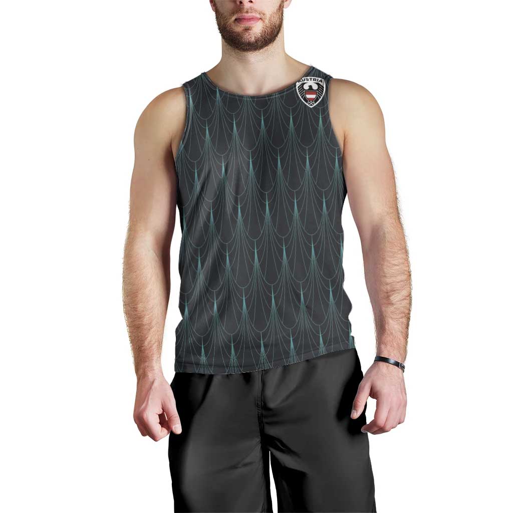 Custom World Football 2026 Austria Men Tank Top Das Team Eagle Wing Style