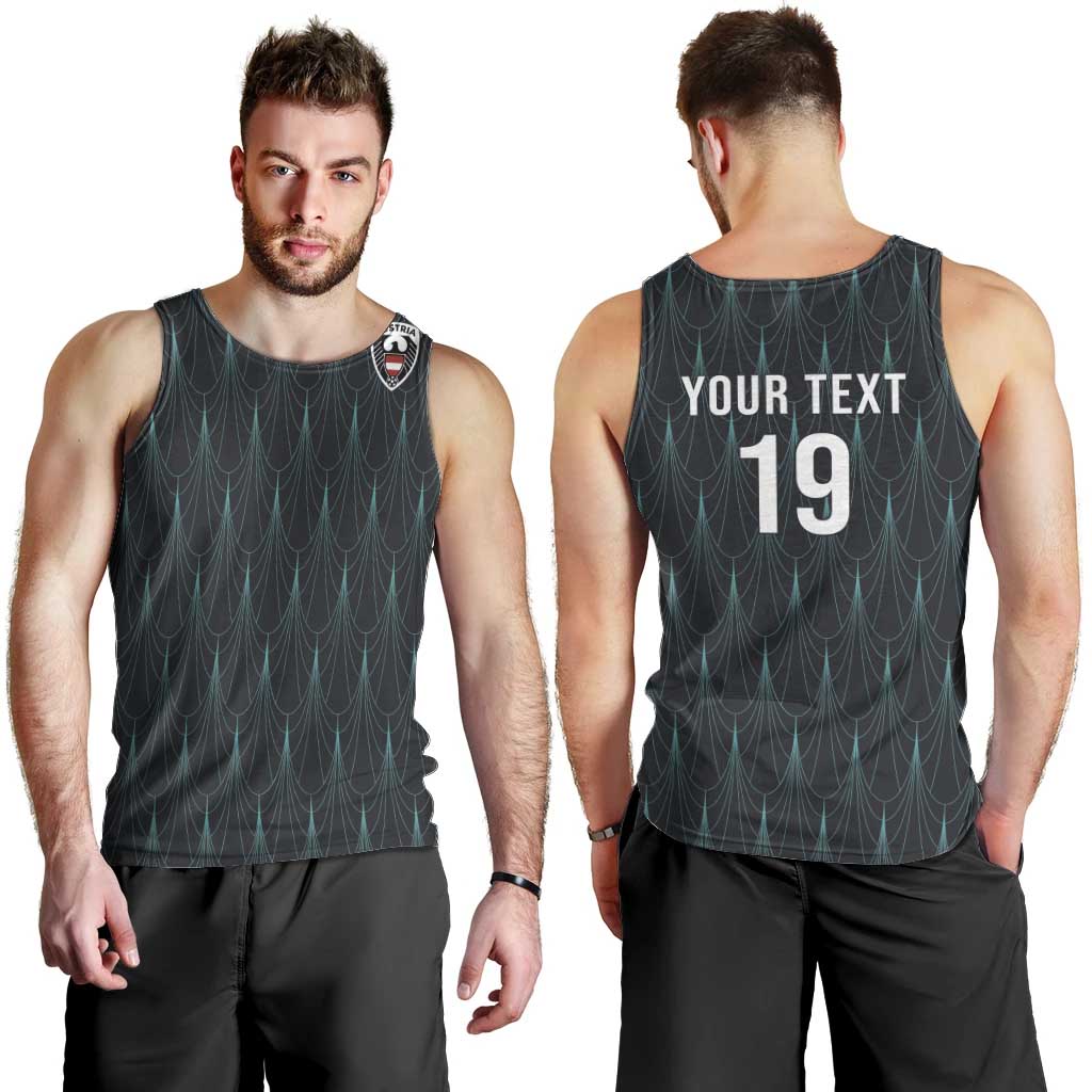 Custom World Football 2026 Austria Men Tank Top Das Team Eagle Wing Style