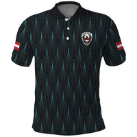 Custom World Football 2026 Austria Polo Shirt Das Team Eagle Wing Style