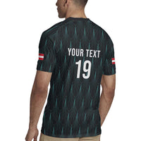 Custom World Football 2026 Austria Rugby Jersey Das Team Eagle Wing Style