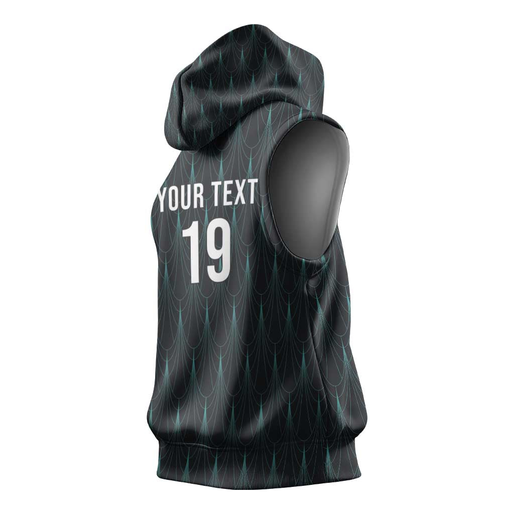 Custom World Football 2026 Austria Sleeveless Hoodie Das Team Eagle Wing Style