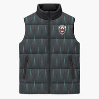 Custom World Football 2026 Austria Sleeveless Puffer Jacket Das Team Eagle Wing Style
