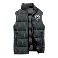 Custom World Football 2026 Austria Sleeveless Puffer Jacket Das Team Eagle Wing Style