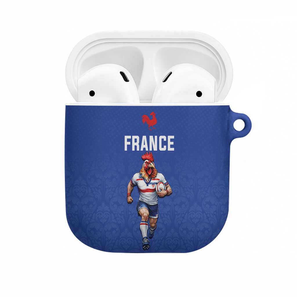 Rugby France AirPods Case XV de France Gallic Rooster Mascot