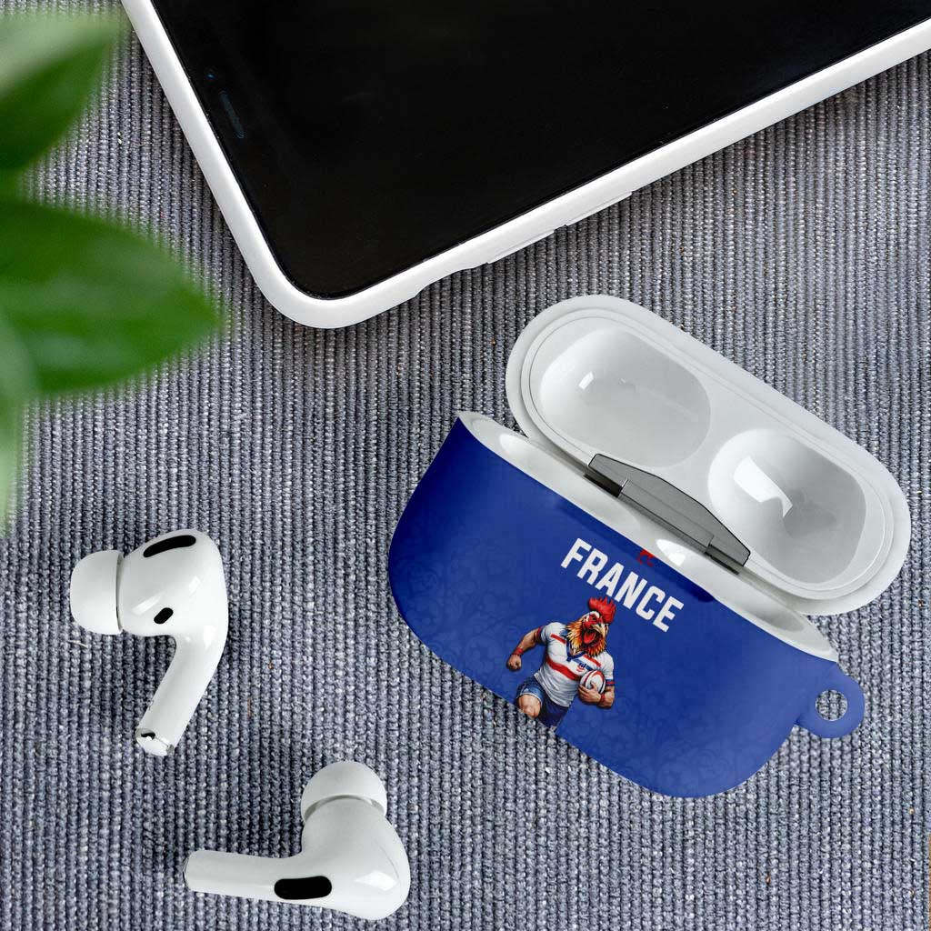 Rugby France AirPods Case XV de France Gallic Rooster Mascot