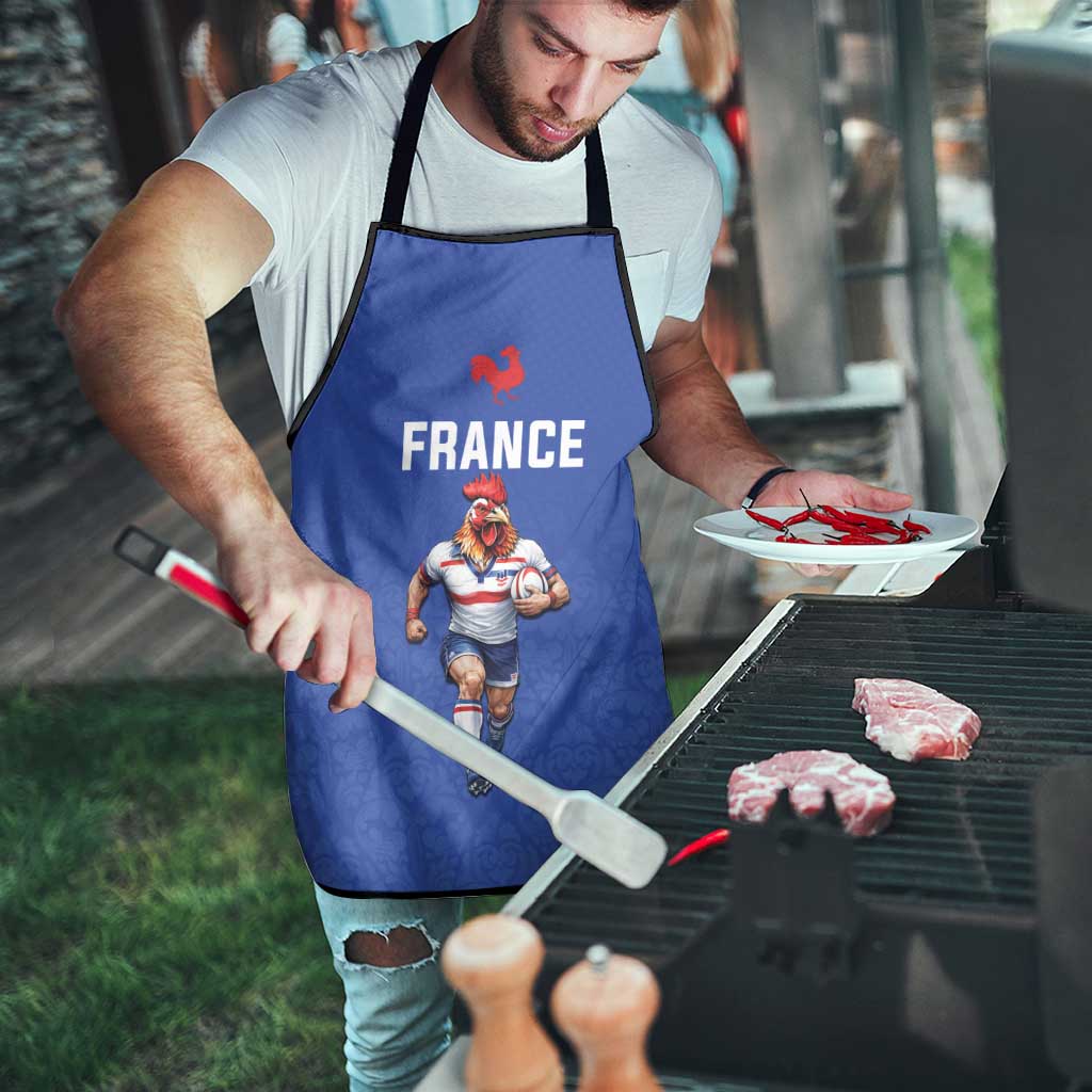 Rugby France Apron XV de France Gallic Rooster Mascot