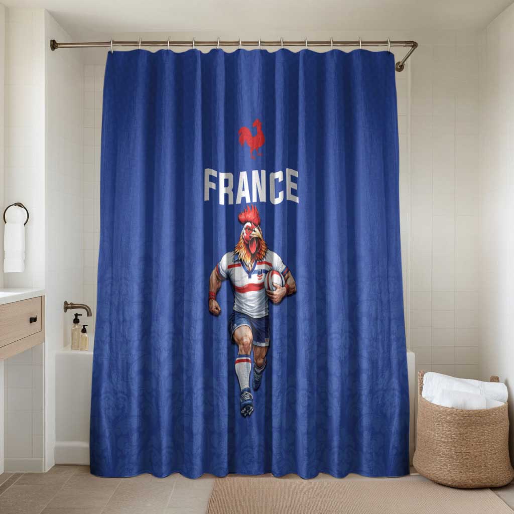 Rugby France Bathroom Set XV de France Gallic Rooster Mascot