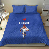 Rugby France Bedding Set XV de France Gallic Rooster Mascot