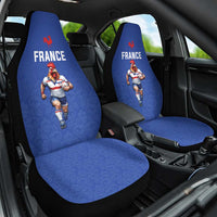 Rugby France Car Seat Cover XV de France Gallic Rooster Mascot