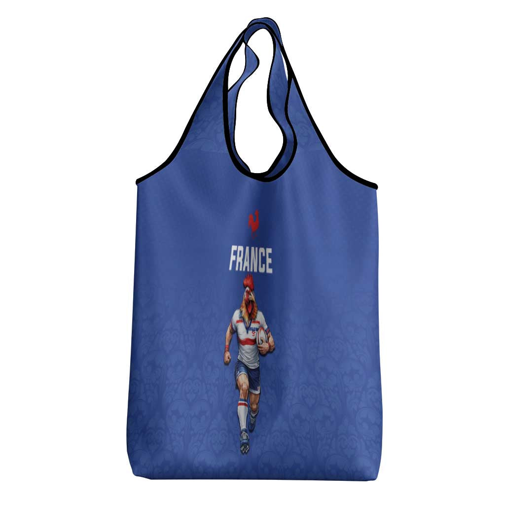 Rugby France Grocery Bag XV de France Gallic Rooster Mascot