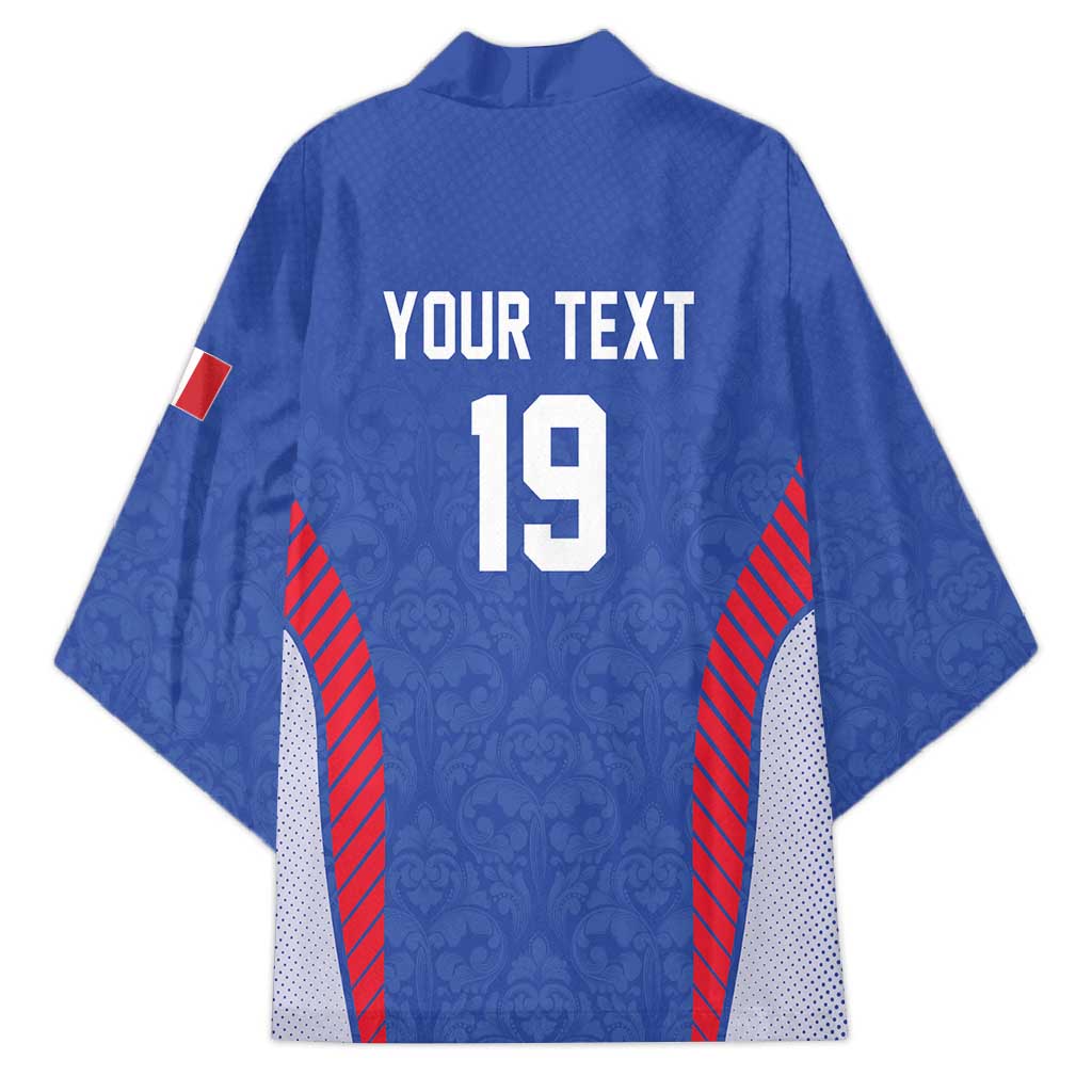 Custom Rugby France Kimono XV de France Gallic Rooster Mascot