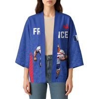 Custom Rugby France Kimono XV de France Gallic Rooster Mascot