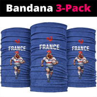 Rugby France Neck Gaiter XV de France Gallic Rooster Mascot