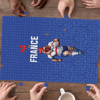 Rugby France Puzzle XV de France Gallic Rooster Mascot