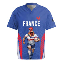 Custom Rugby France Rugby Jersey XV de France Gallic Rooster Mascot