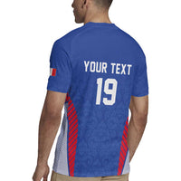 Custom Rugby France Rugby Jersey XV de France Gallic Rooster Mascot