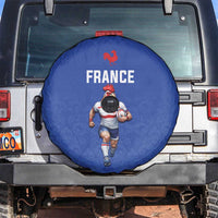 Rugby France Spare Tire Cover XV de France Gallic Rooster Mascot