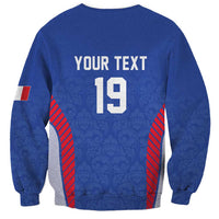Custom Rugby France Sweatshirt XV de France Gallic Rooster Mascot