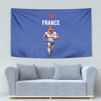 Rugby France Tapestry XV de France Gallic Rooster Mascot