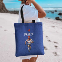 Rugby France Tote Bag XV de France Gallic Rooster Mascot