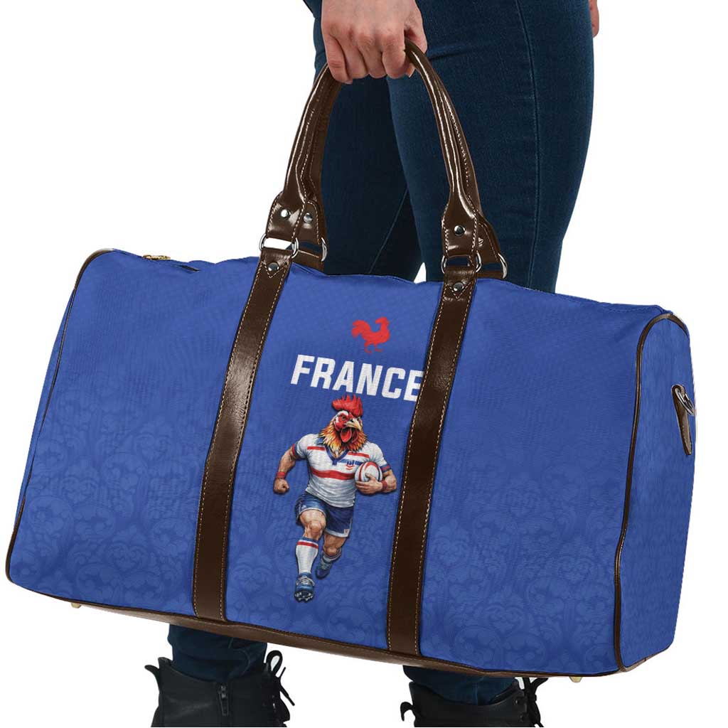 Rugby France Travel Bag XV de France Gallic Rooster Mascot