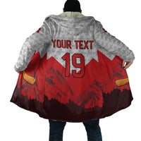 Switzerland Ice Hockey Custom Cloak Swiss Shield Alps Art