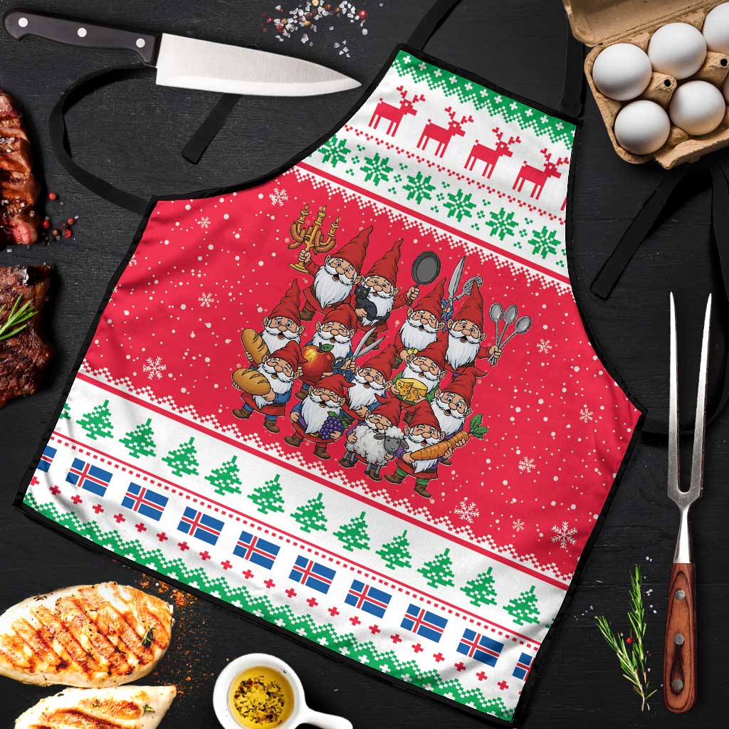 Iceland Christmas Apron Icelandic Yule Lads - Wonder Print Shop