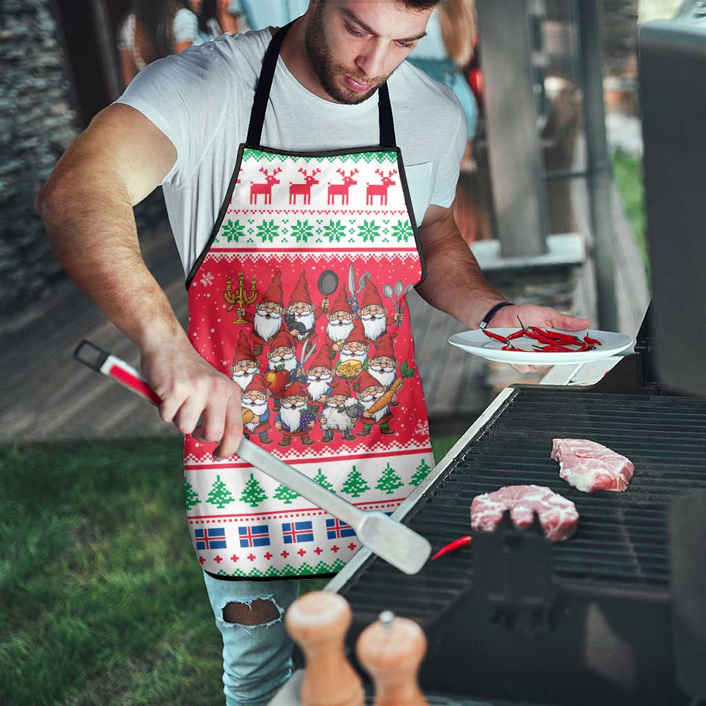 Iceland Christmas Apron Icelandic Yule Lads - Wonder Print Shop