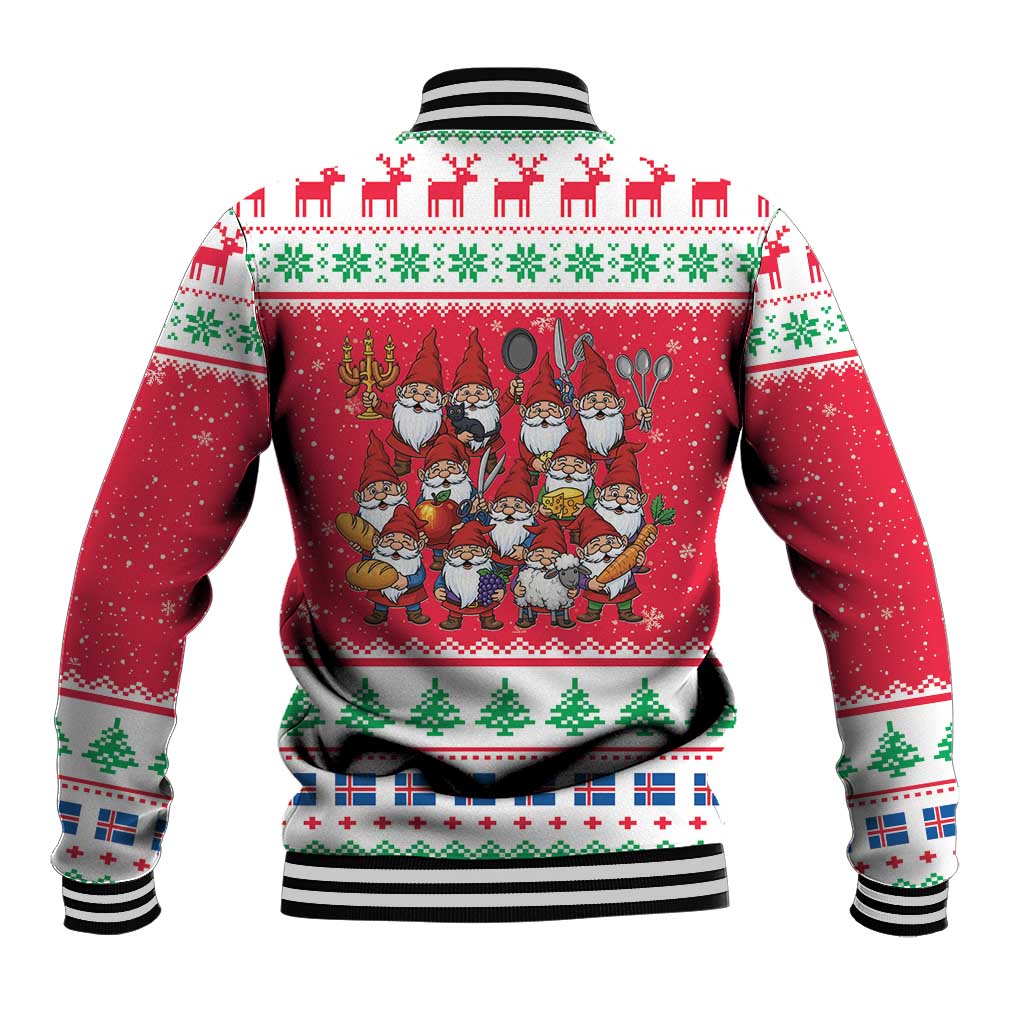 Iceland Christmas Baseball Jacket Icelandic Yule Lads LT19