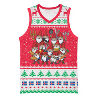 Iceland Christmas Basketball Jersey Icelandic Yule Lads LT19