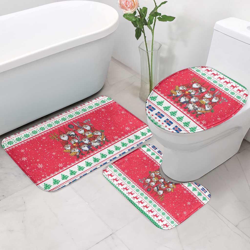 Iceland Christmas Bathroom Set Icelandic Yule Lads - Wonder Print Shop