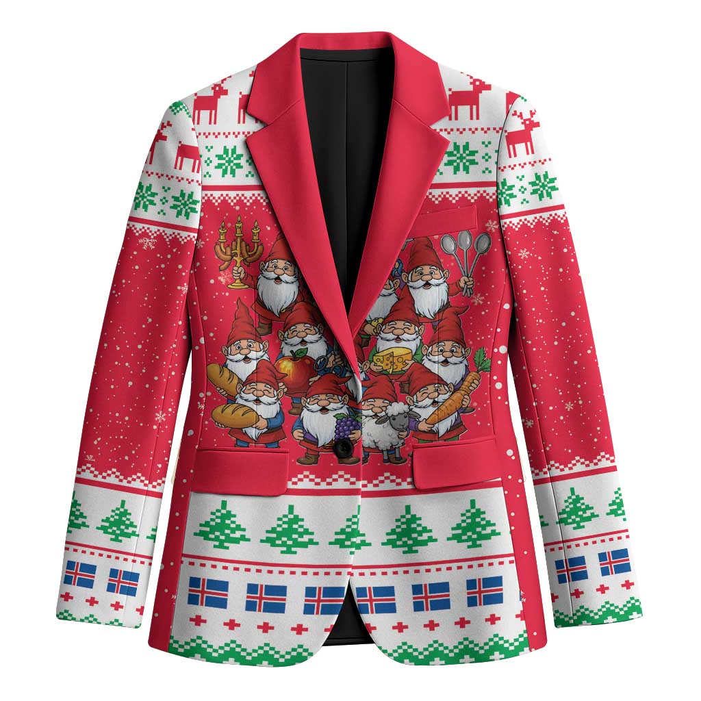 Iceland Christmas Blazer Icelandic Yule Lads LT19