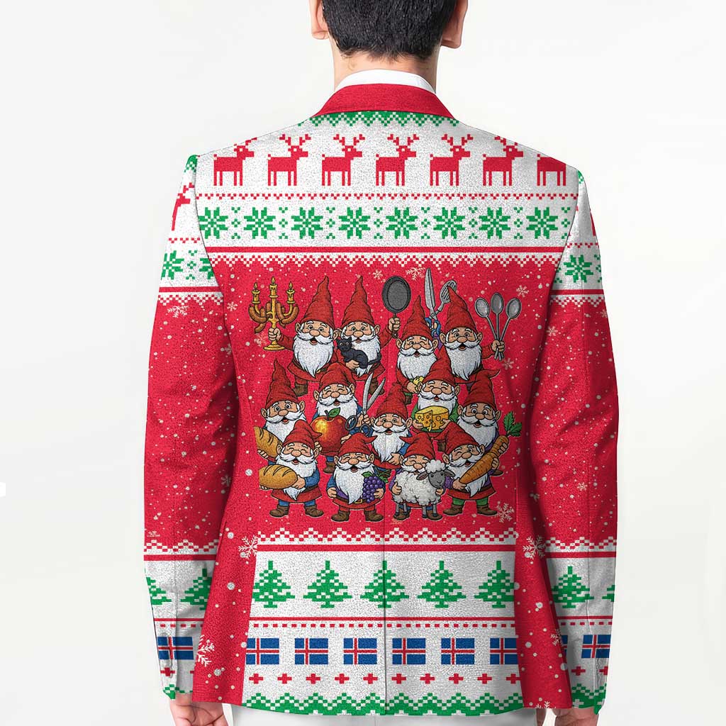 Iceland Christmas Blazer Icelandic Yule Lads LT19