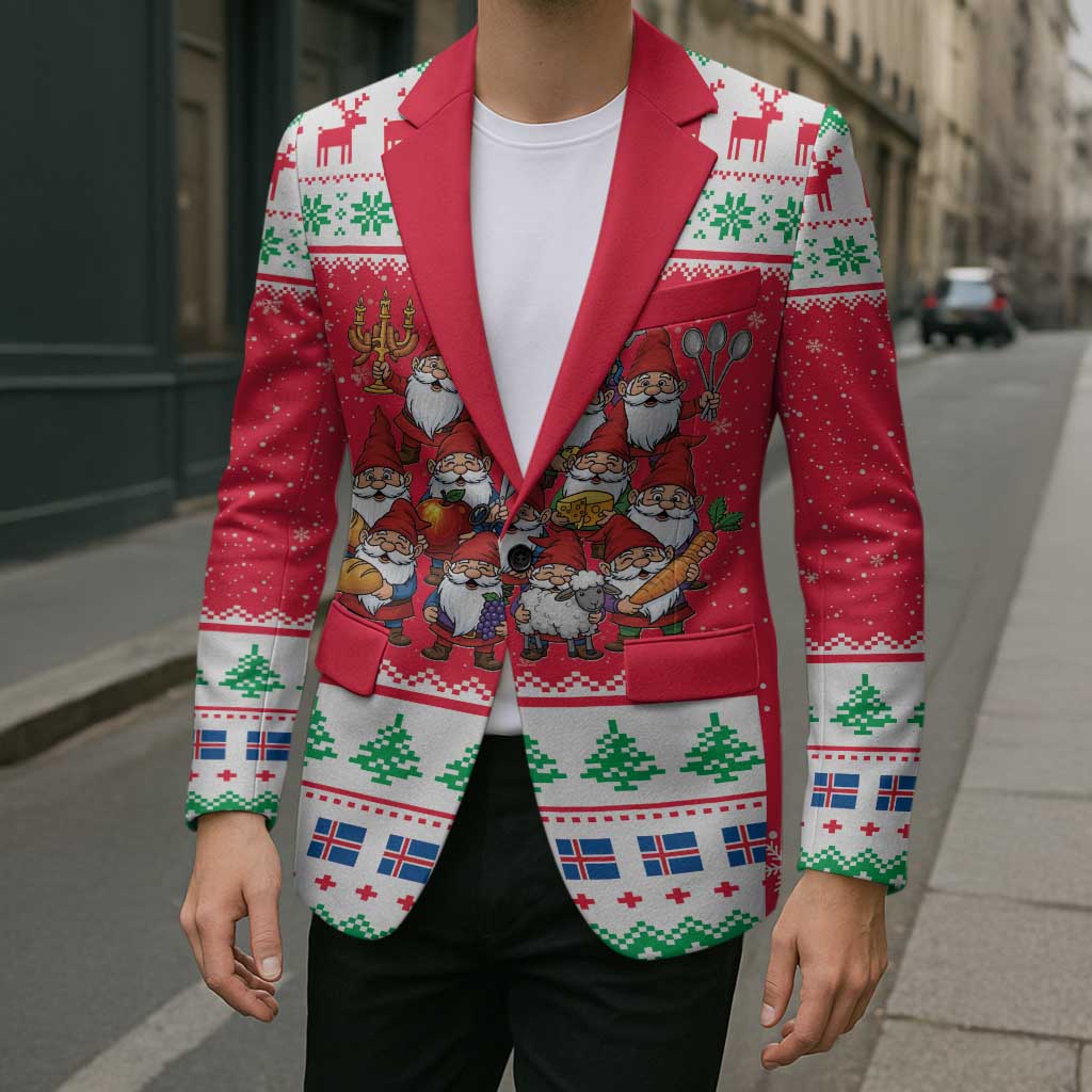 Iceland Christmas Blazer Icelandic Yule Lads LT19