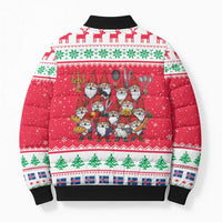 Iceland Christmas Bomber Puffer Jacket Icelandic Yule Lads LT19