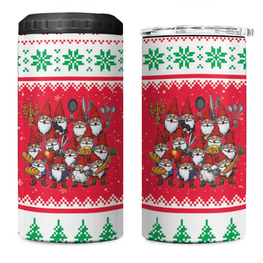 Iceland Christmas 4 in 1 Can Cooler Tumbler Icelandic Yule Lads - Wonder Print Shop