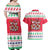 Iceland Christmas Couples Matching Off Shoulder Maxi Dress and Hawaiian Shirt Icelandic Yule Lads LT19