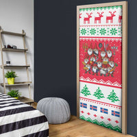 Iceland Christmas Door Cover Icelandic Yule Lads - Wonder Print Shop