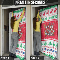 Iceland Christmas Door Cover Icelandic Yule Lads - Wonder Print Shop