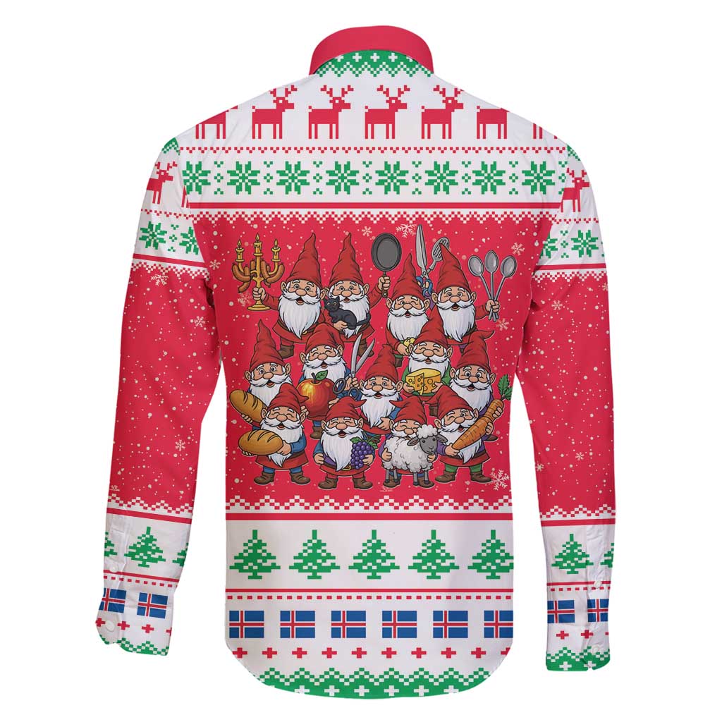 Iceland Christmas Family Matching Long Sleeve Bodycon Dress and Hawaiian Shirt Icelandic Yule Lads LT19