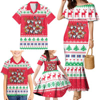 Iceland Christmas Family Matching Mermaid Dress and Hawaiian Shirt Icelandic Yule Lads LT19