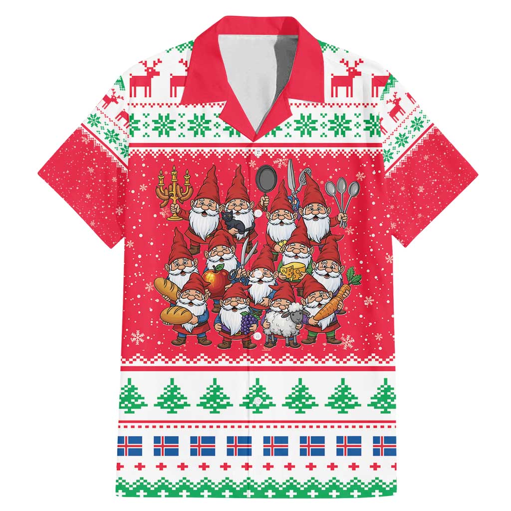 Iceland Christmas Family Matching Mermaid Dress and Hawaiian Shirt Icelandic Yule Lads LT19