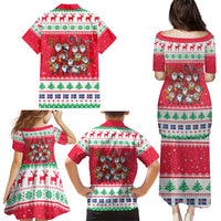 Iceland Christmas Family Matching Puletasi and Hawaiian Shirt Icelandic Yule Lads LT19